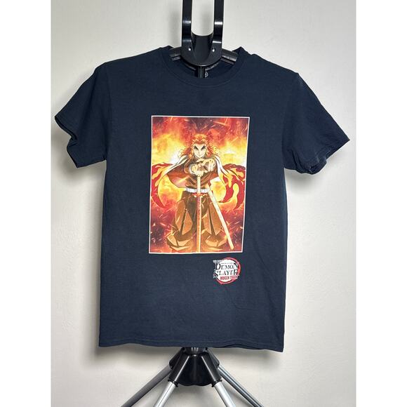 The Movie Demon Slayer Mugen Train Graphic T-Shirt, Size Small - Picture 1 of 5